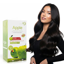 Apple Natural Black Hair Color | Ammonia Free | 500 ML-500ML Pack