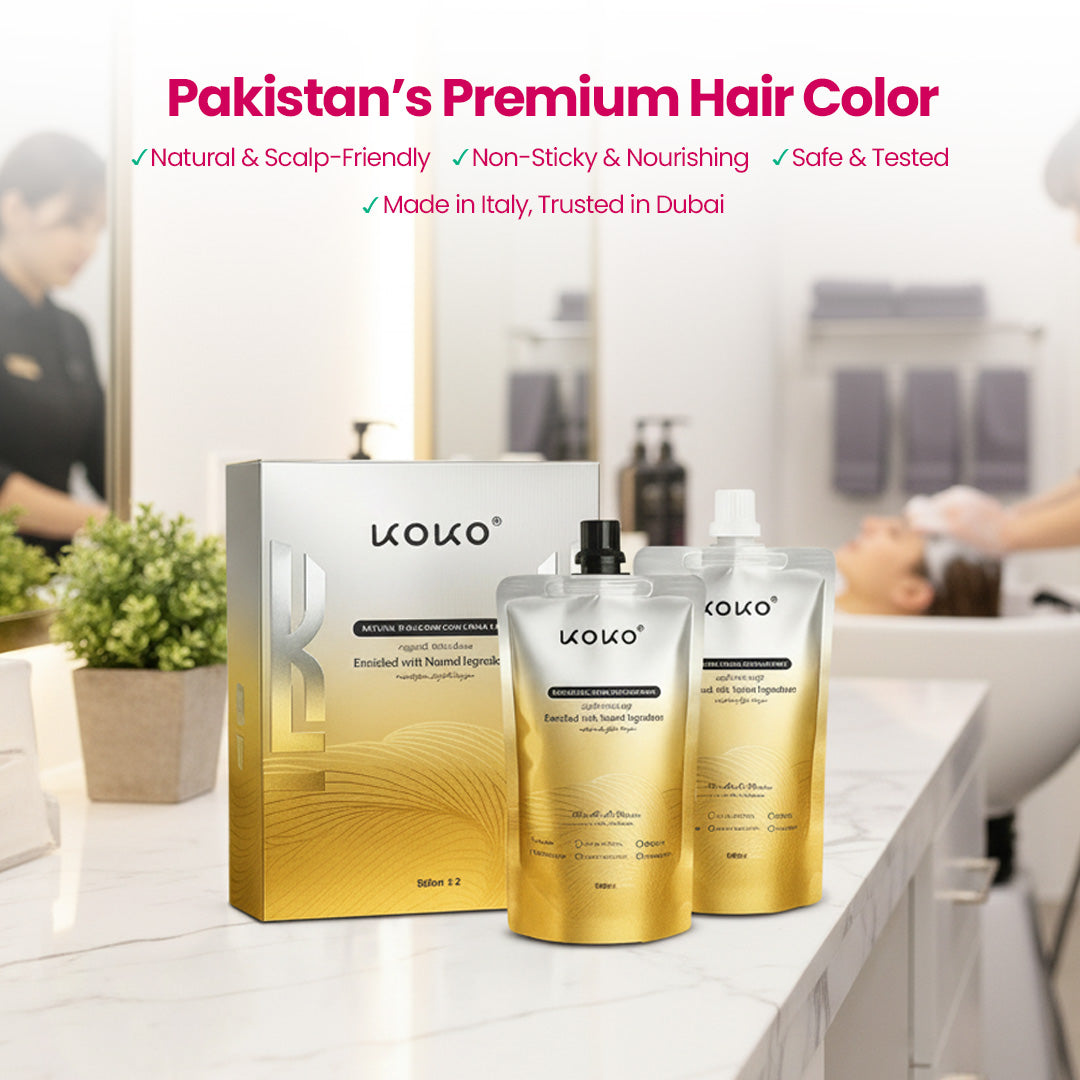 KOKO® Natural Hair Color Cream 7.0