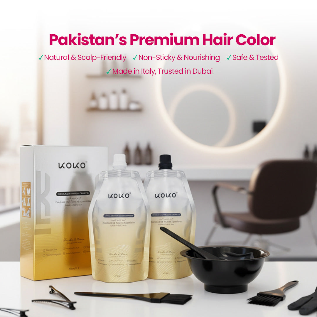 KOKO® Natural Hair Color Cream 7.0