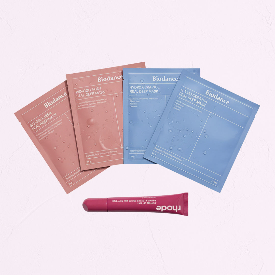 4 Biodance Mask with 1 Lip Tint