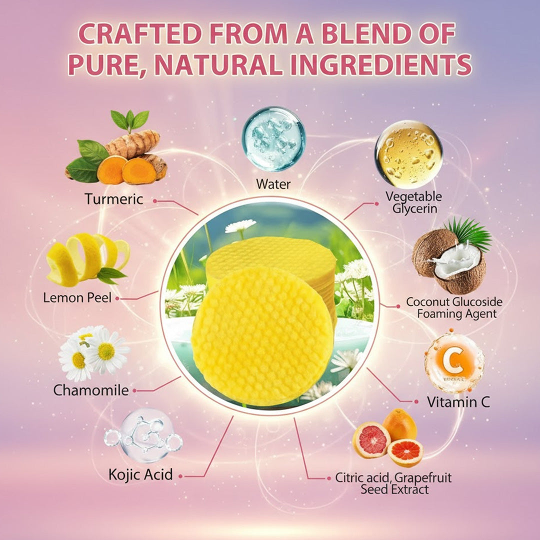 Turmeric Kojic Acid Exfoliating Cleansing Pads