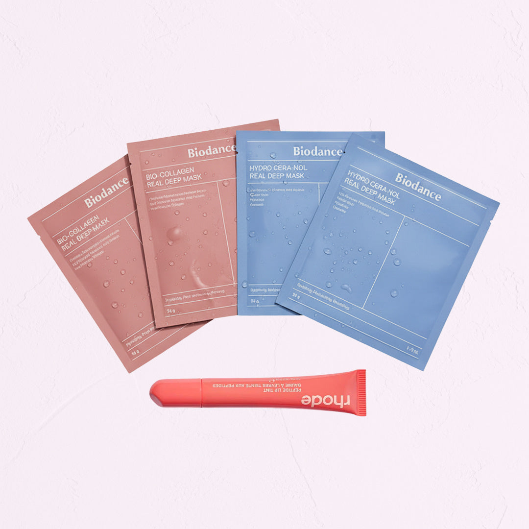 4 Biodance Mask with 1 Lip Tint